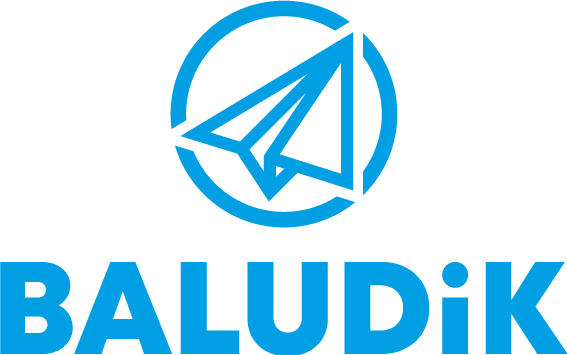 Baludik-logo-bleu