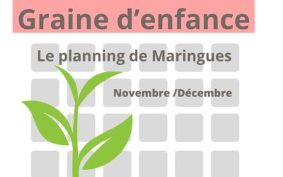 Plannings novembre décembre de Maringues